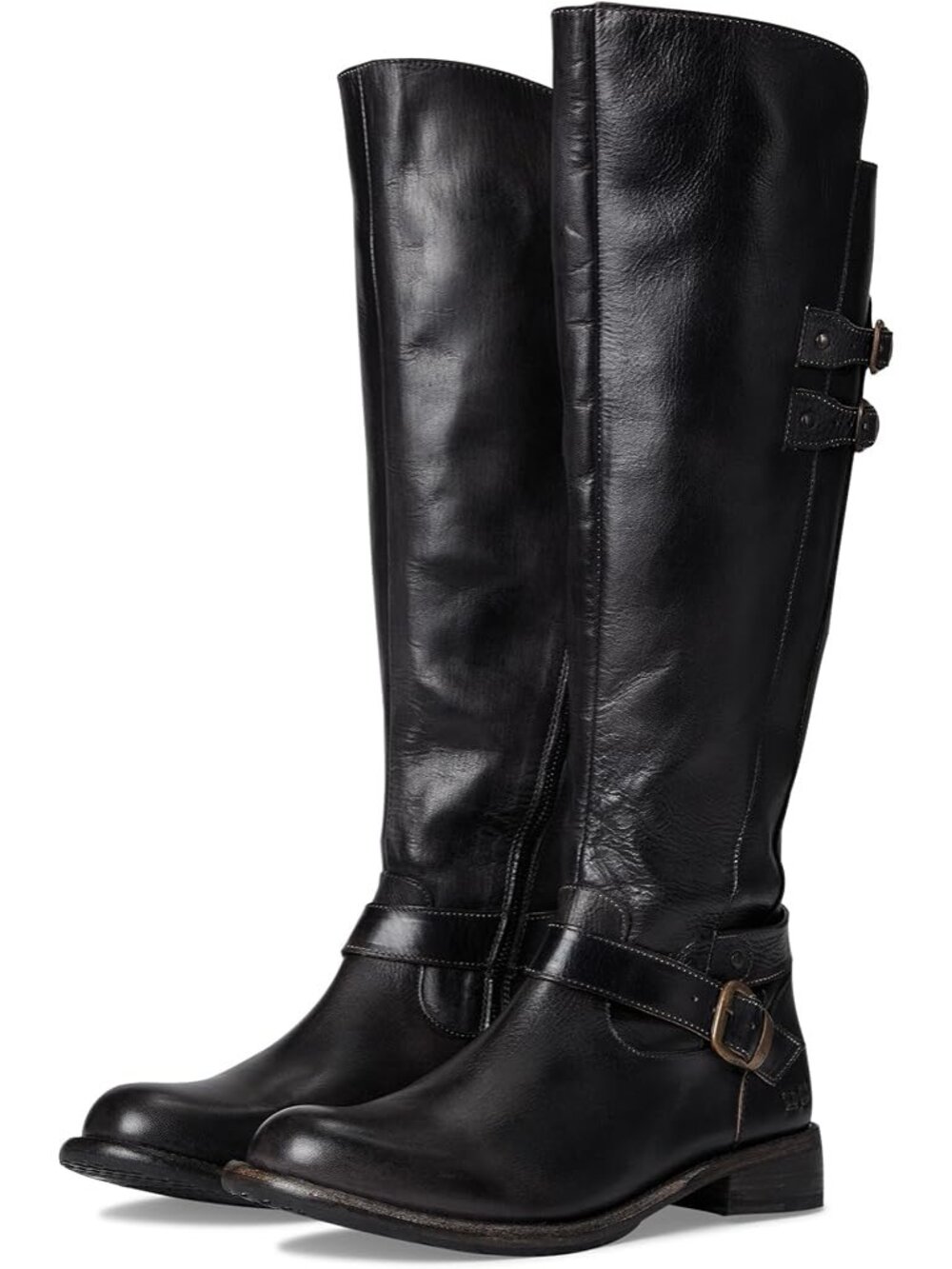 BED/STU Essence Boots -Black Rustic-